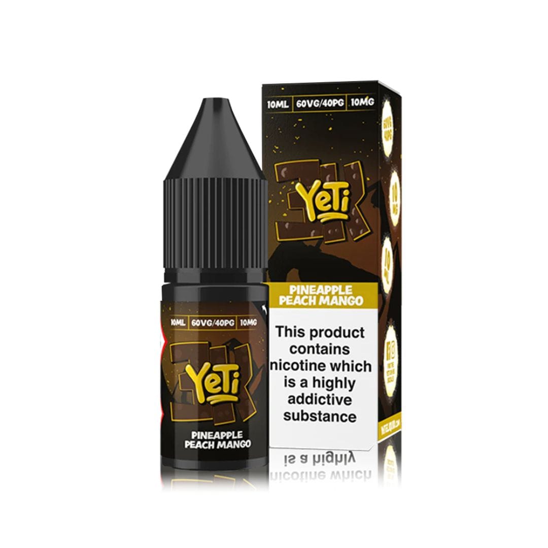 Nic Salts Pineapple Peach Mango / 10mg Yeti 3K Nic Salt E-Liquid