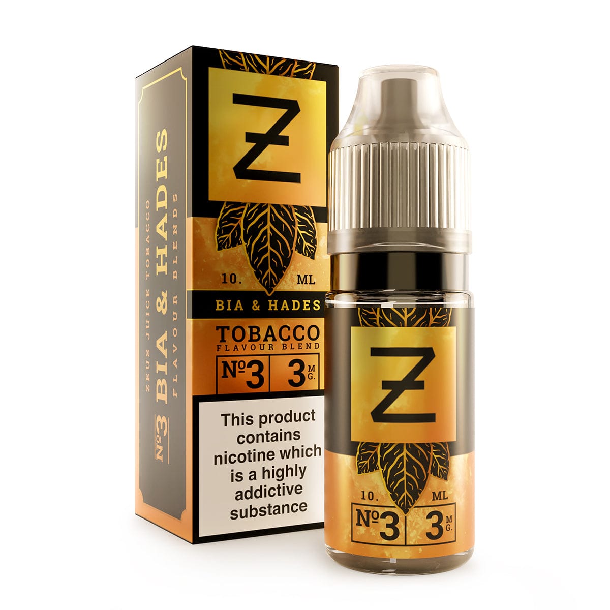 Freebase E-Liquid No 3 Bia & Hades / 3mg Zeus Tobacco E-Liquids
