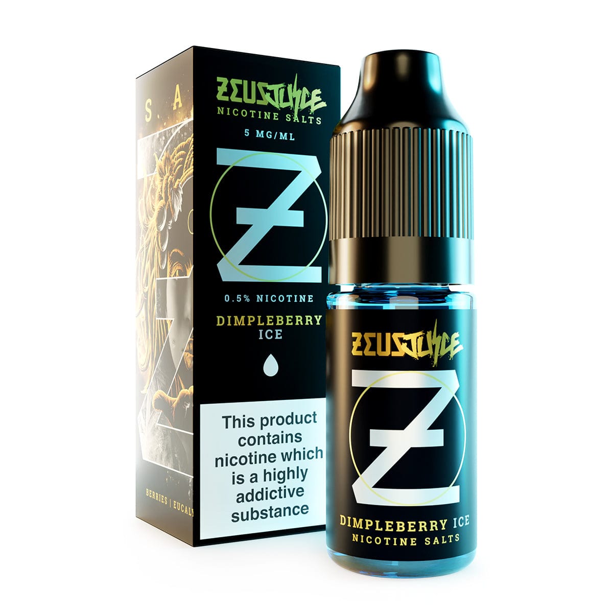 Nic Salts Dimpleberry Ice / 5mg Zeus Juice Nic Salt E-Liquids
