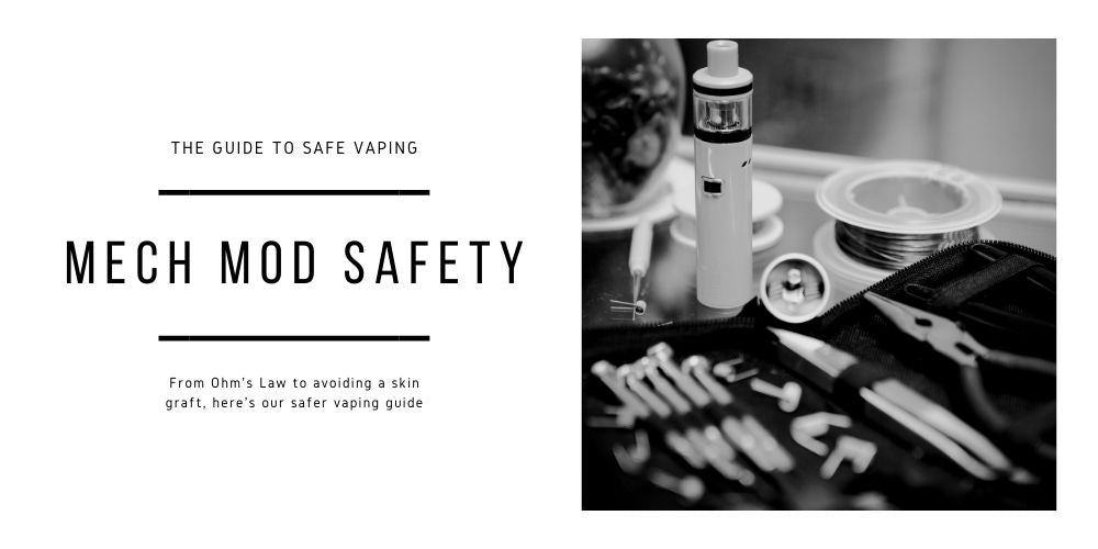 Mech Mod Safety Guide | WATT The Ohm Is That! (Sorry) Vapeology Mech Mod Safety Guide | WATT The Ohm Is That! (Sorry) Vapeology