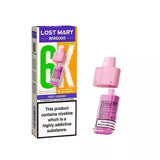 Lost Mary BM6000 Prefilled Pod fizzy cherry for the lost mary bm6000 vape kit