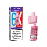 Lost Mary BM6000 Prefilled Pod red apple ice flavour for the lost mary bm6000 vape kit
