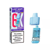 Lost Mary BM6000 Prefilled Pod blue razz cherry for the lost mary bm6000 vape kit