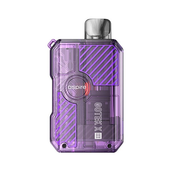 Pod Kits Purple Aspire Gotek X III Vape Kit