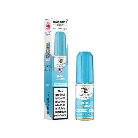 Blue Bubba Nic Salt By Bar Juice 5000 10ml E-liquid