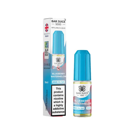 Blueberry Watermelon Nic Salt By Bar Juice 5000 10ml E-liquid