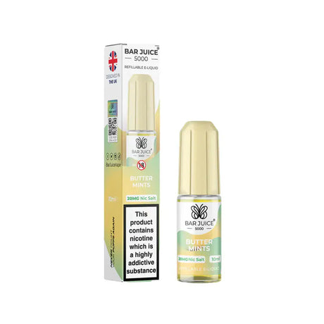 Butter Mints Nic Salt By Bar Juice 5000 10ml E-liquid