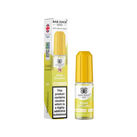 Pear Banana Nic salt By Bar Juice 5000 10ml E-liquid