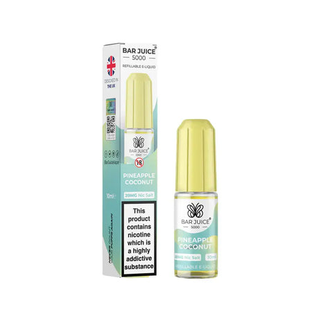 Pineapple Coconut Nic Salt By Bar Juice 5000 10ml E-liquid