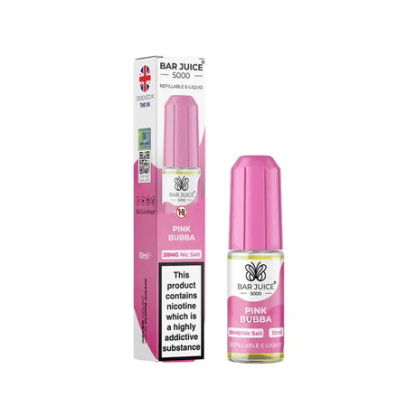 Pink Bubba Nice Salt By Bar Juice 5000 10ml E-liquid