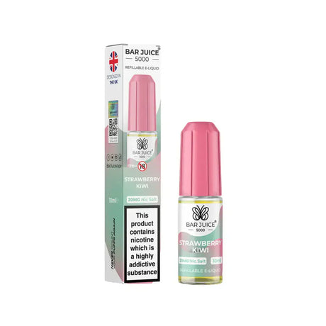 Strawberry Kiwi Nic Salt By Bar Juice 5000 10ml E-liquid