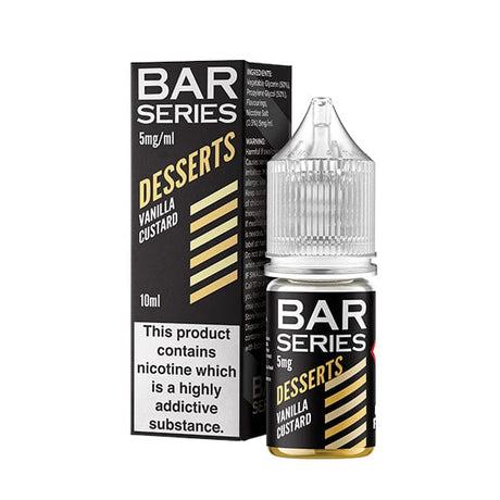 Nic Salts Vanilla Custard / 5mg Bar Series Desserts Nic Salts