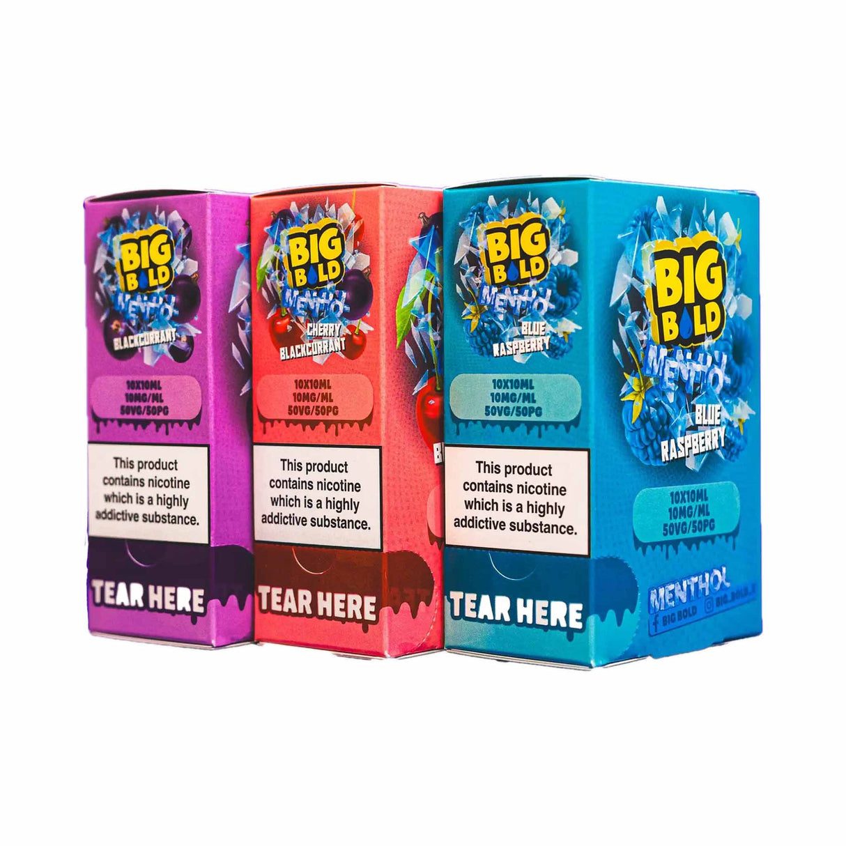 Nic Salts Big Bold 10ml Nic Salts E-Liquid