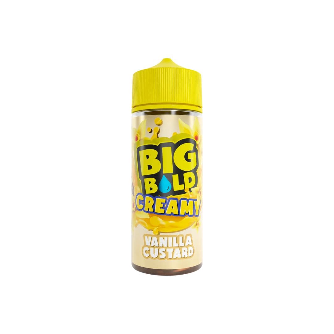 Vanilla Custard Big Bold Creamy Shortfill E-Liquids