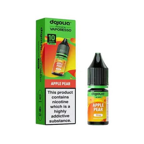 10ml Eliquids 10MG Vaporesso Dojoliq Apple Pear Nic Salt
