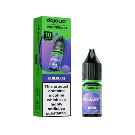 10ml Eliquids 10MG Vaporesso Dojoliq Blueberry Nic Salt