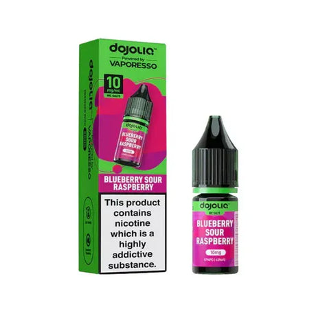 10ml Eliquids 10MG Vaporesso Dojoliq Blueberry Sour Raspberry Nic Salt