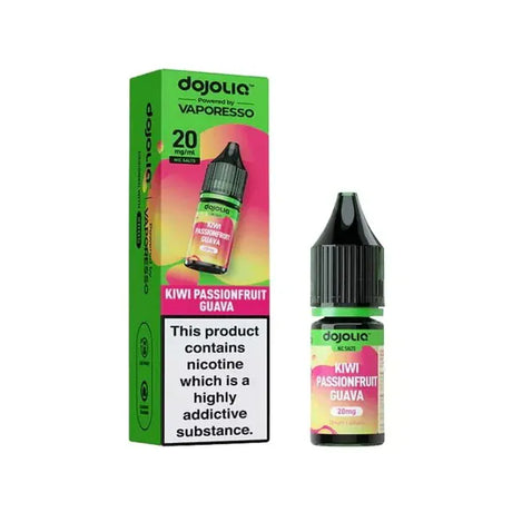 10ml Eliquids 10MG Vaporesso Dojoliq Kiwi Passion Fruit Guava Nic Salt