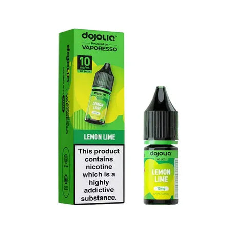 10ml Eliquids 10MG Vaporesso Dojoliq Lemon Lime Nic Salt