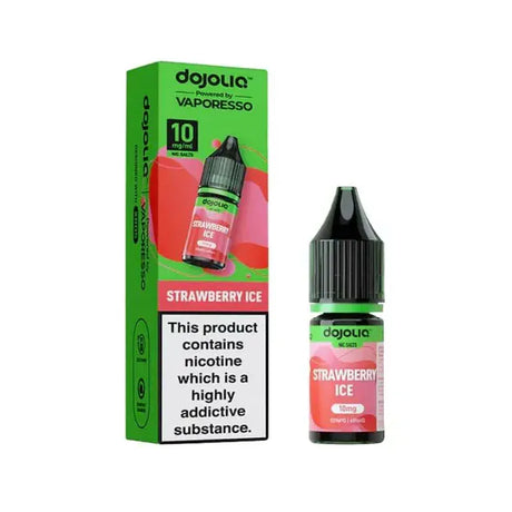 10ml Eliquids 10MG Vaporesso Dojoliq Strawberry Ice Nic Salt