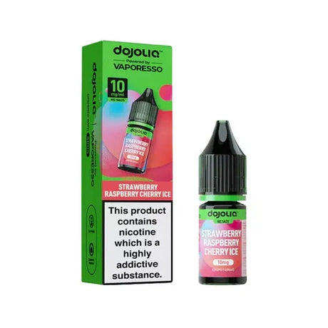 10ml Eliquids 10MG Vaporesso Dojoliq Strawberry Raspberry Cherry Ice Nic Salt