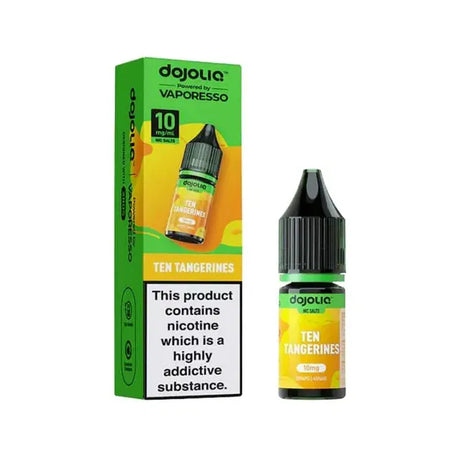 10ml Eliquids 10MG Vaporesso Dojoliq Ten Tangerines Nic Salt