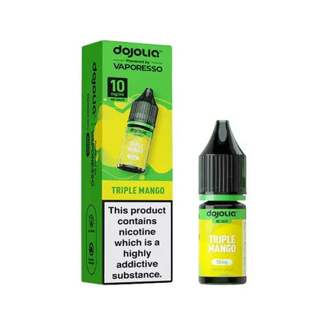 10ml Eliquids 10MG Vaporesso Dojoliq Triple Mango Nic Salt