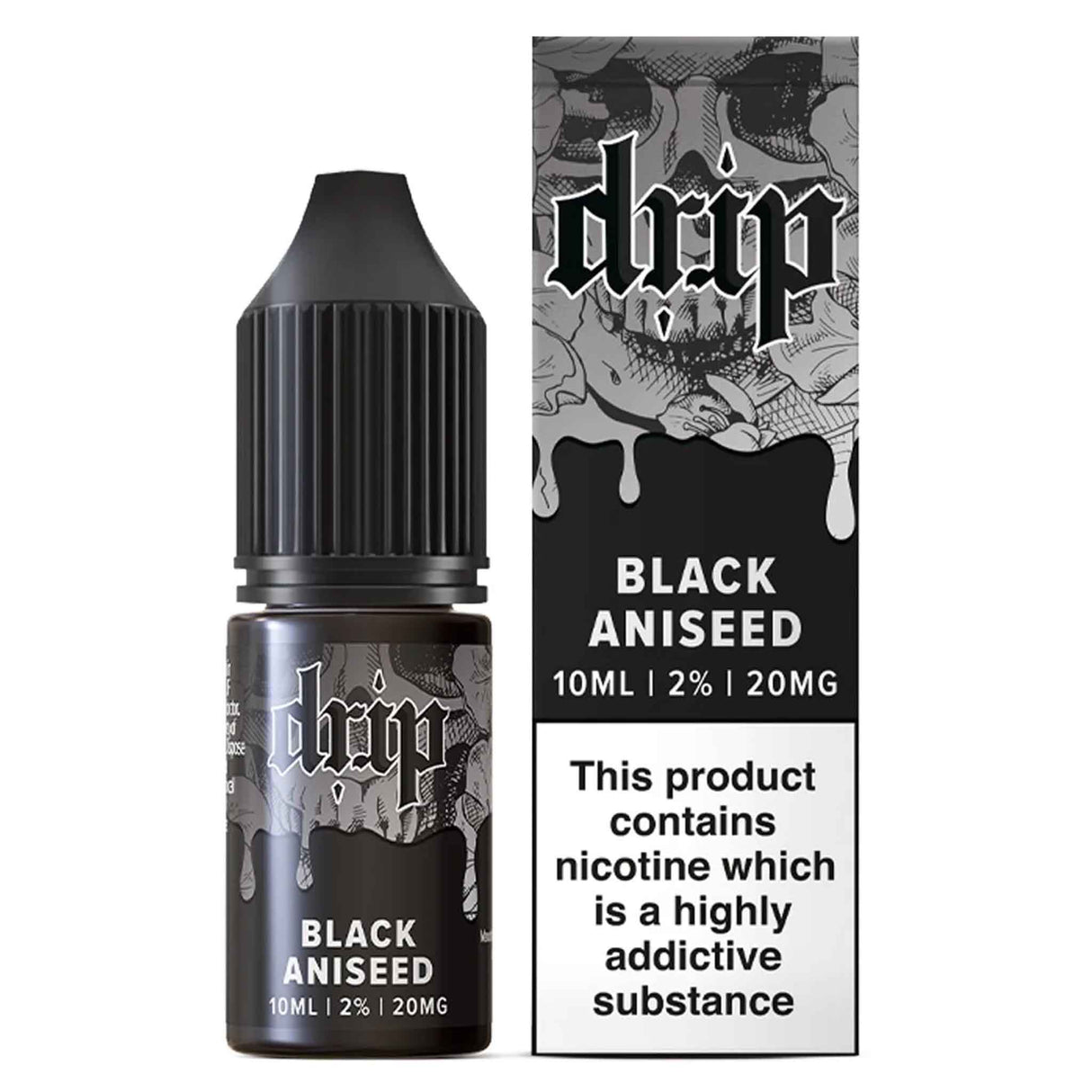 Nic Salts Black Aniseed / 10mg Drip Nic Salt E-Liquids