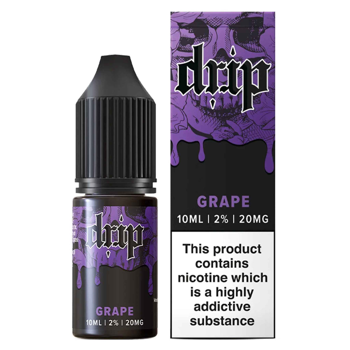 Nic Salts Grape / 10mg Drip Nic Salt E-Liquids