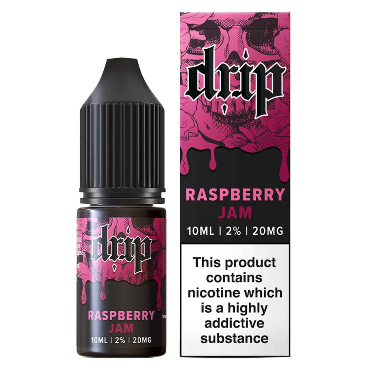 Nic Salts Raspberry Jam / 10mg Drip Nic Salt E-Liquids