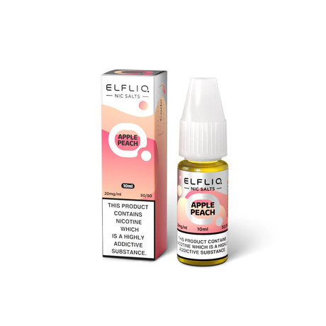 Nic Salts Apple Peach / 5mg ELFBAR ELFLIQ Nic Salt E-Liquids