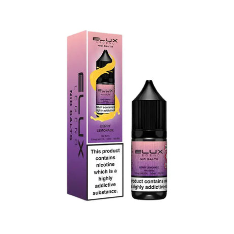 Berry Lemonade Nic Salt By Elux Legend 10ml E-liquid
