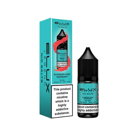 Blueberry Sour Raspberry Nic Salt By Elux Legend 10ml E-liquid