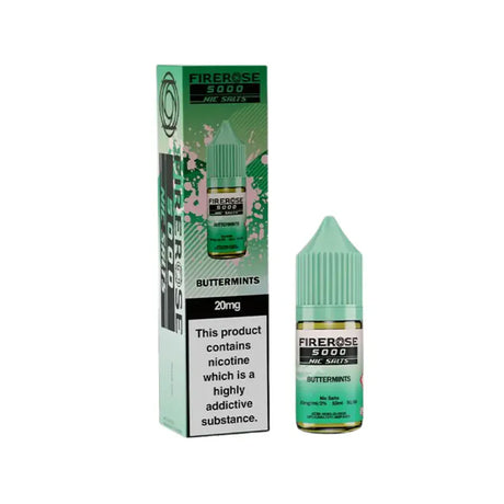 Buttermints Nic Salts By Elux Firerose 5000 10ml E-liquid