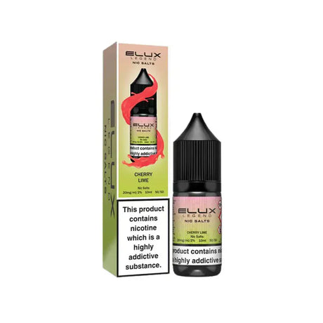 Cherry Lime Nic Salt By Elux Legend 10ml E-liquid