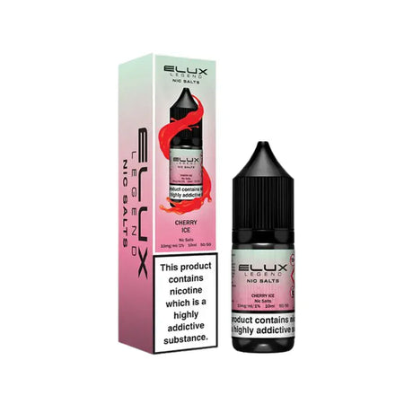 Cherry Ice Nic Salt By Elux Legend 10ml E-liquid