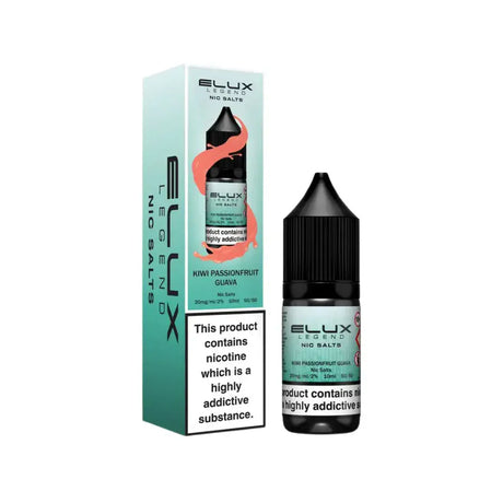 Kiwi Passionfruit Guava Nic Salt By Elux Legend 10ml E-liquid