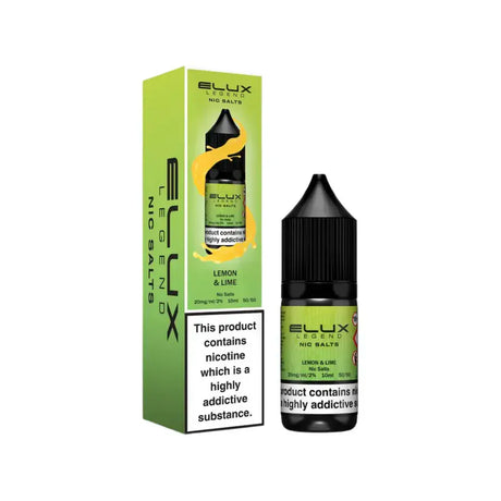 Lemon & Lime Nic Salt By Elux Legend 10ml E-liquid