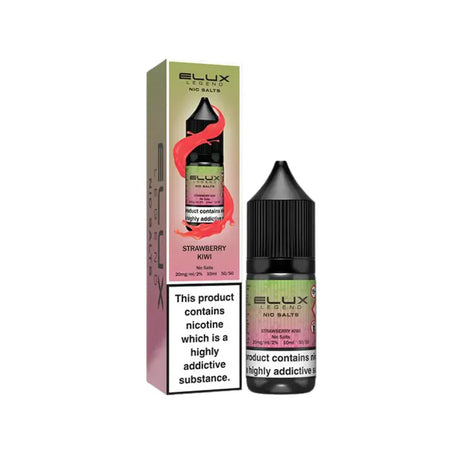 Strawberry Kiwi Nic salt By Elux Legend 10ml E-liquid