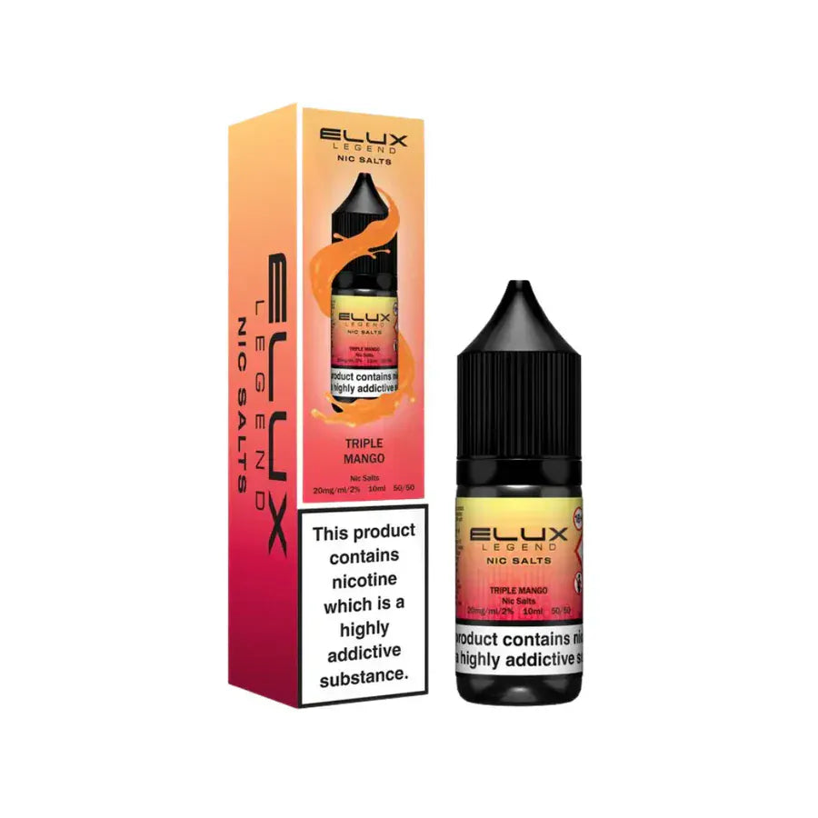 Triple Mango Nic Salt By Elux Legend 10ml E-liquid