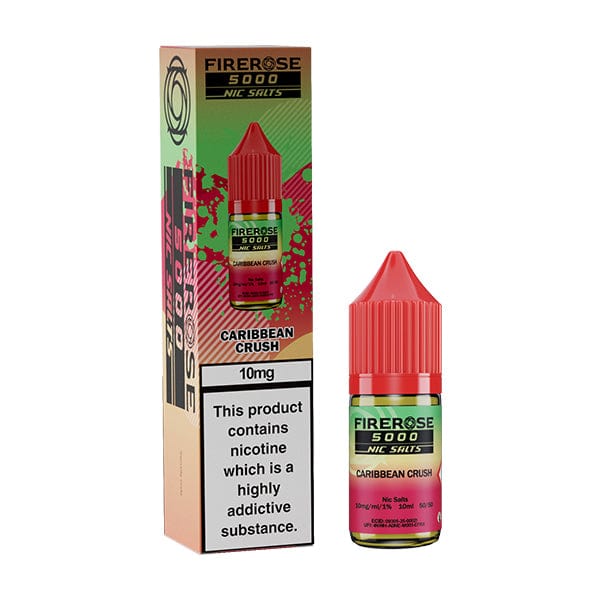 Nic Salts Caribbean Crush / 10mg Elux Firerose 5000 Nic Salts