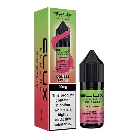 Nic Salts Double Apple / 10mg Elux Legend Nic Salt Eliquid 10ml