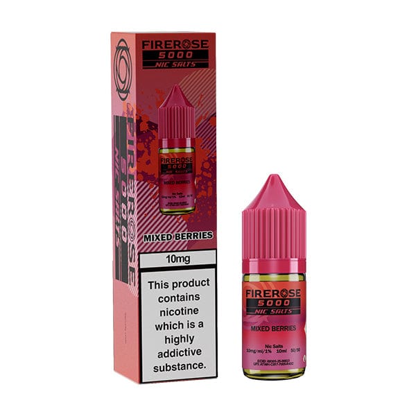 Nic Salts Mixed Berries / 10mg Elux Firerose 5000 Nic Salts