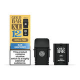 Replacement Pods Blue Raspberry Gold Bar XL Refill Kit