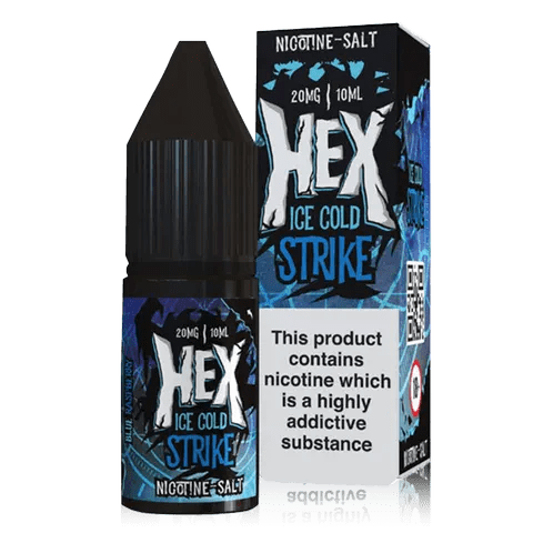 Ice Cold Strike / 20mg Hex Nic Salt E-Liquids