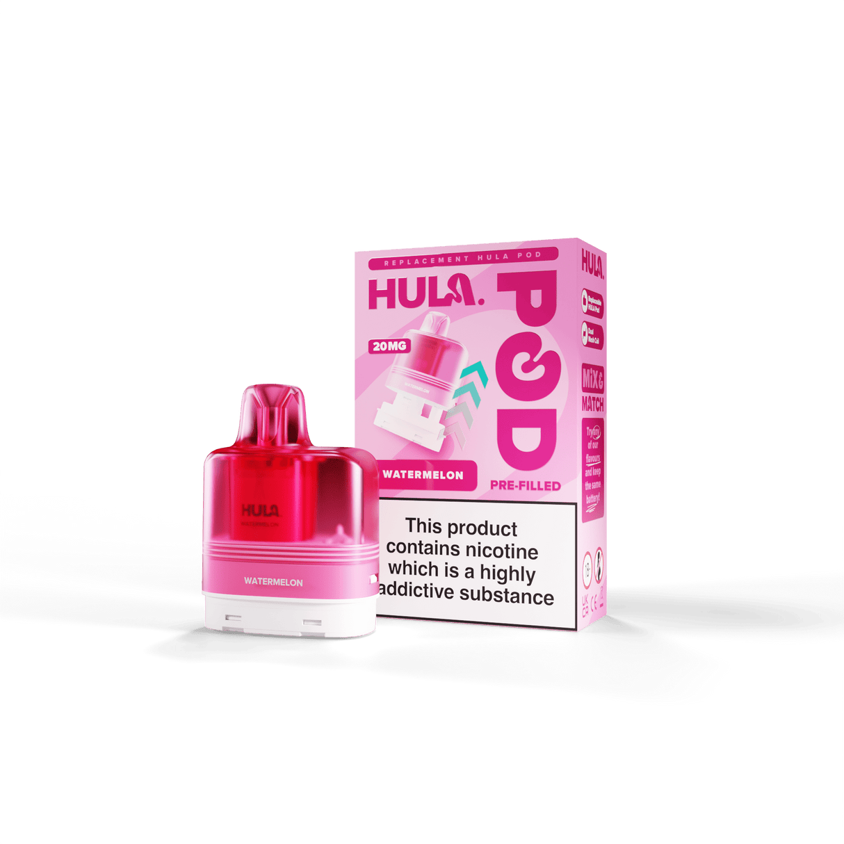 Replacement Pods Watermelon HULA Replacement Pre-Filled Pod