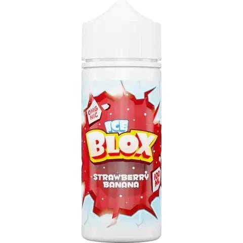 Shortfill Eliquids Strawberry Banana Ice Blox 100ml Shortfill E-Liquid