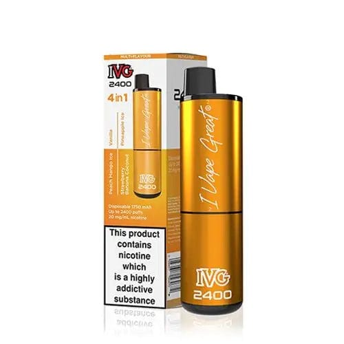 Disposable Vape Sticks Exotic Edition IVG 2400 4 in 1 Disposable Vape