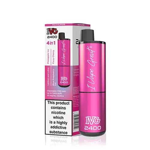 Disposable Vape Sticks Special Edition IVG 2400 4 in 1 Disposable Vape
