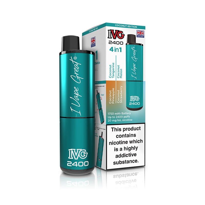 Pod Kits IVG 2400 4 In 1 Rechargeable Pod Kit
